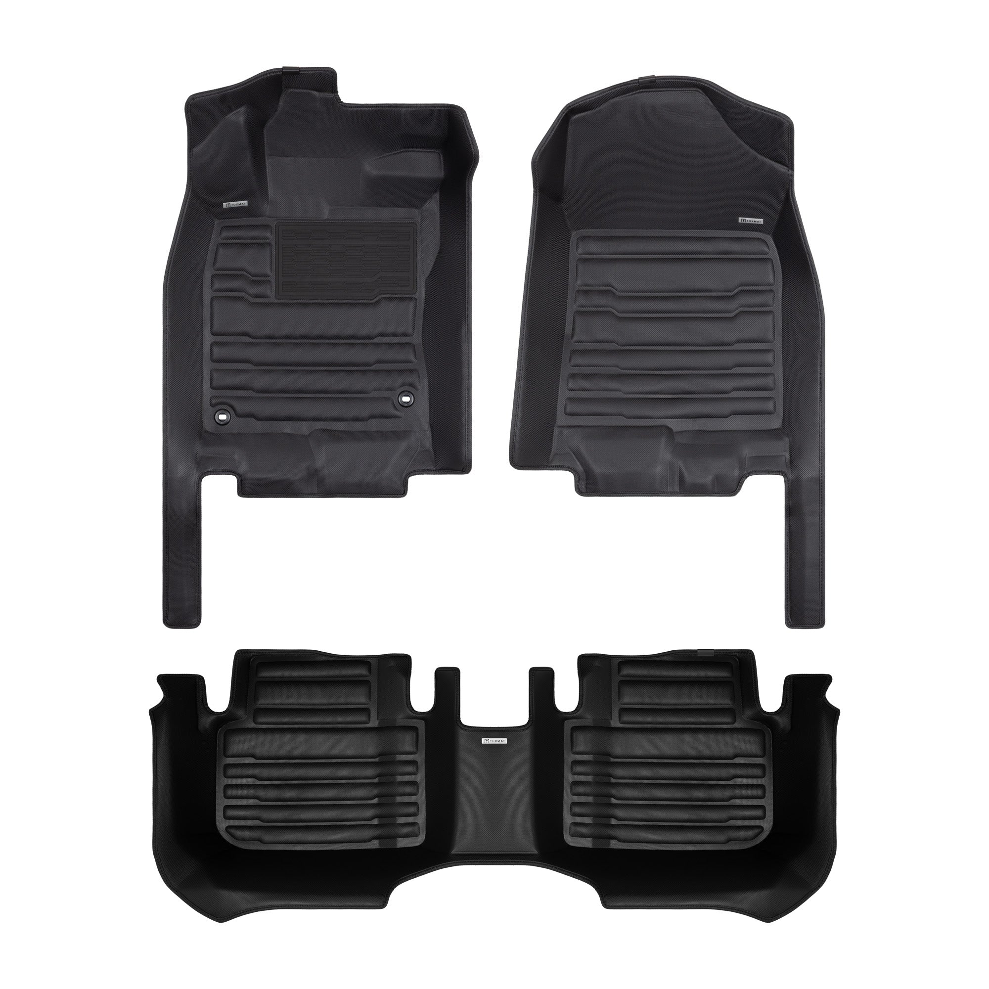Tapis De Sol En Feutre Sur Mesure Pour Honda Civic IX (2012-2017) - Noir - Neuf - Marque Mossa