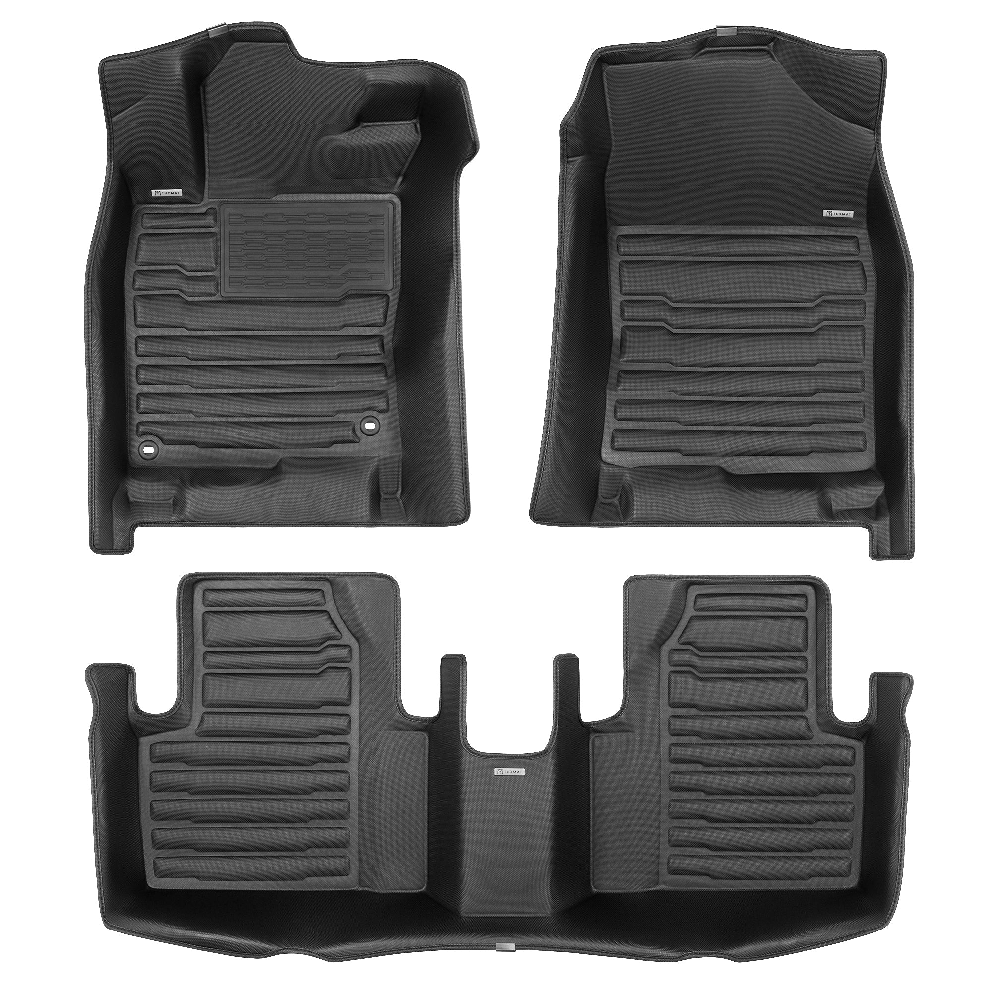 Tailored Car Floor Mats For Honda Civic 2012-2016 – Unique Logo, Clips Type H, Polyester, UK Made