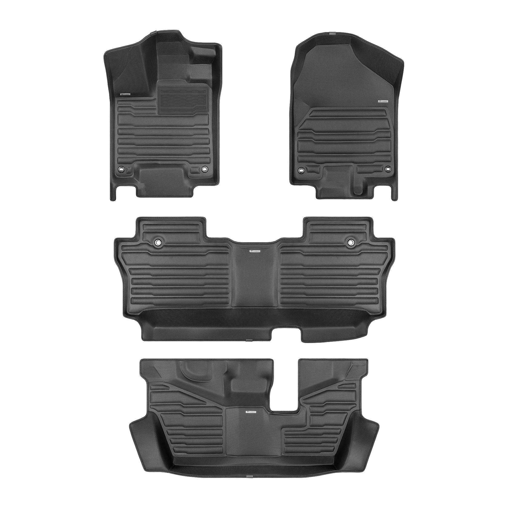 Honda Pilot Custom Car Mats Extreme Coverage TuxMat