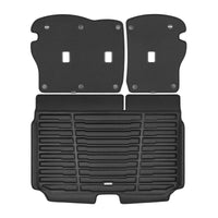 Black / Trunk Mats Only / T1D3 - SuperTrunk - Complete Back Seat & Trunk Coverage ($179.50)