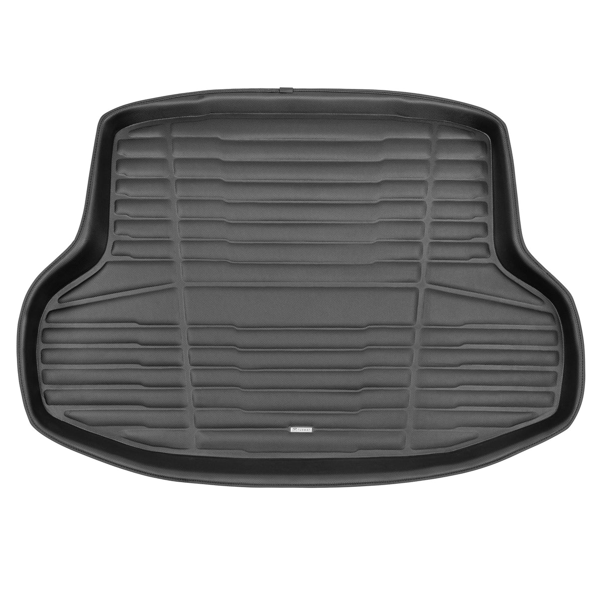A set of black TuxMat trunk mats for Honda Civic models.