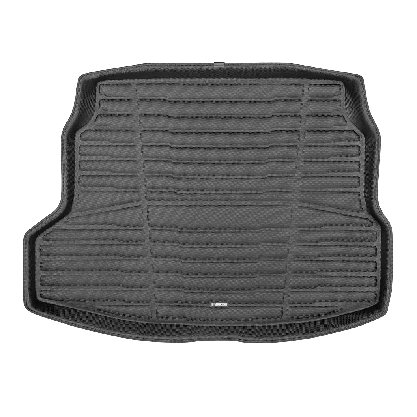 A set of black TuxMat trunk mats for Honda Civic models.