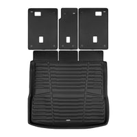 Black / Trunk Mats Only / T1D4 - SuperTrunk - Complete Back Seat & Trunk Coverage ($179.50)