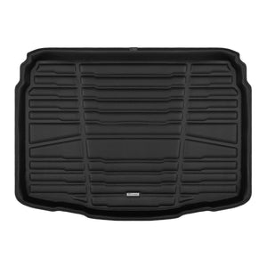 A set of black TuxMat trunk mats for Mazda CX-3 models.