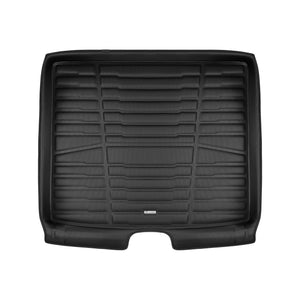 A set of black TuxMat trunk mats for Jeep Cherokee models.