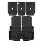A set of black TuxMat trunk mats for Mercedes-Benz GLE models.