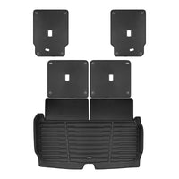 Black / Trunk Mats Only / TED5 - SuperTrunk - Complete Back Seat & Trunk Coverage ($199.80)