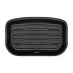 A set of black TuxMat trunk mats for Tesla Model Y models.