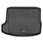 A set of black TuxMat trunk mats for Toyota Supra models.