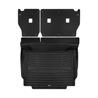 Black / Trunk Mats Only / T2D3 - SuperTrunk - Without Subwoofer Only - Complete Back Seat & Trunk Coverage ($179.50)