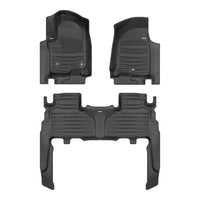 Black / Floor Mats Only / 1st & 2nd Rows ($276.80)