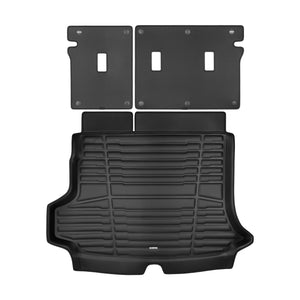 A set of black TuxMat trunk mats for Buick Envision models.