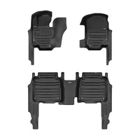 Black / Floor Mats Only / 1st & 2nd Rows ($276.80)