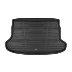 A set of black TuxMat car floor mats for Subaru BRZ models.