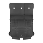 A set of black TuxMat trunk mats for Genesis GV60 models.