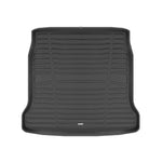 A set of black TuxMat trunk mats for Hyundai Ioniq 6 models.