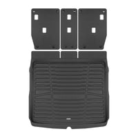 Black / Trunk Mats Only / T1D4 - Top Level SuperTrunk - Complete Back Seat & Trunk Coverage ($179.50)