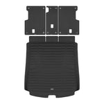 A set of black TuxMat trunk mats for Maserati Grecale models.