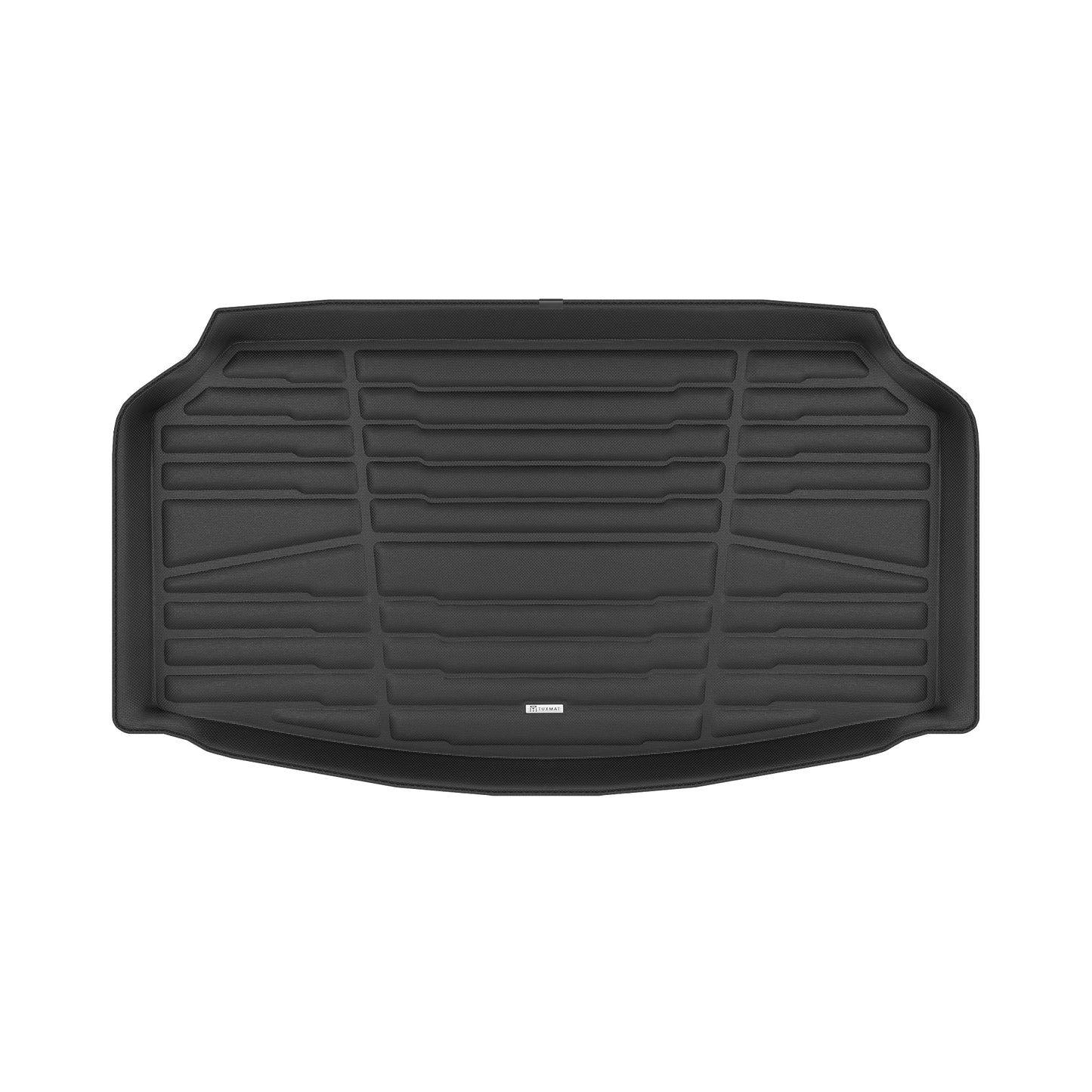 A set of black TuxMat trunk mats for Genesis G80 models.