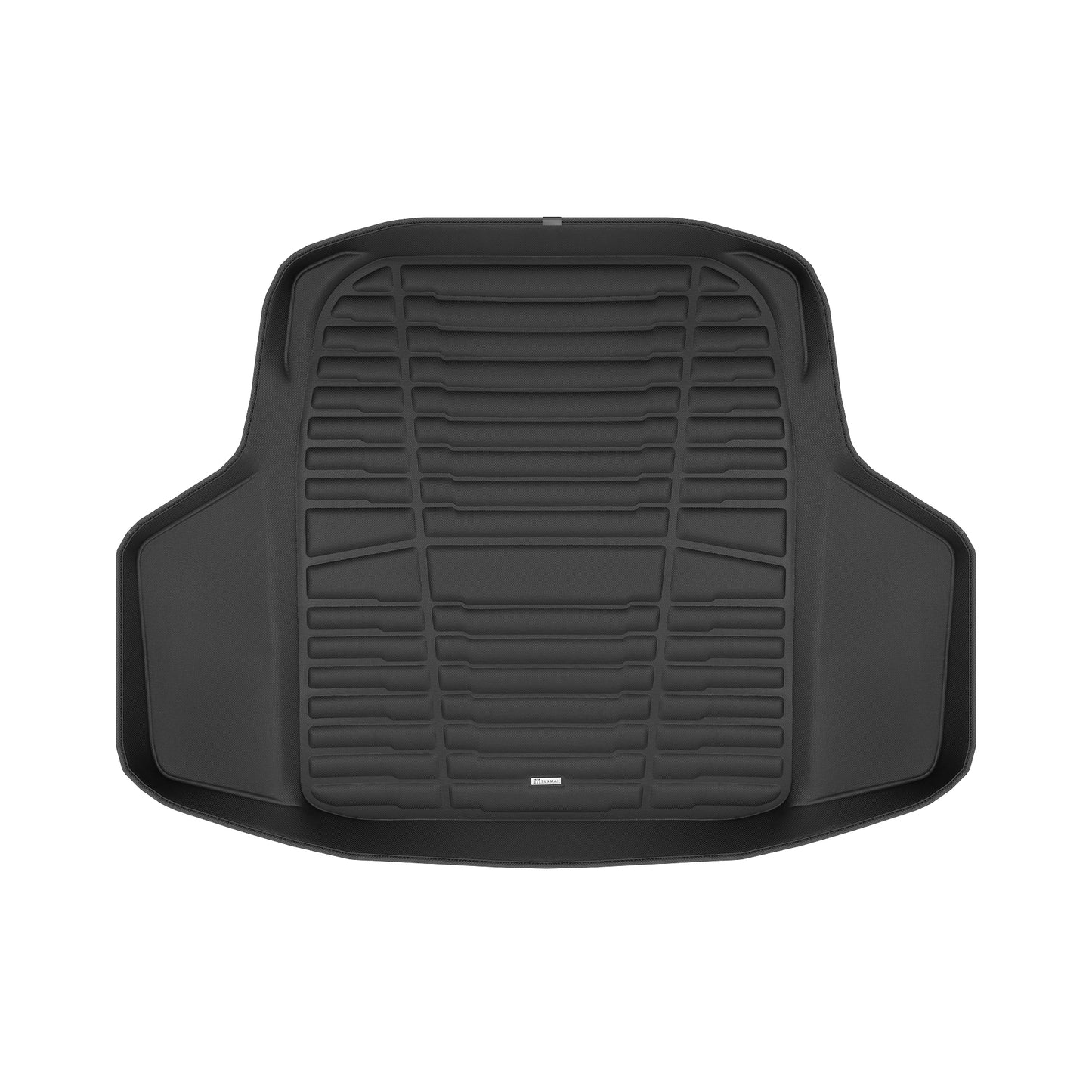 A set of black TuxMat trunk mats for Honda Accord models.