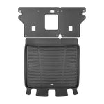 A set of black TuxMat trunk mats for Dodge Hornet models.
