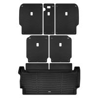 Black / Trunk Mats Only / T1ED6 - Top Level SuperTrunk - Complete Back Seat & Trunk Coverage ($199.80)