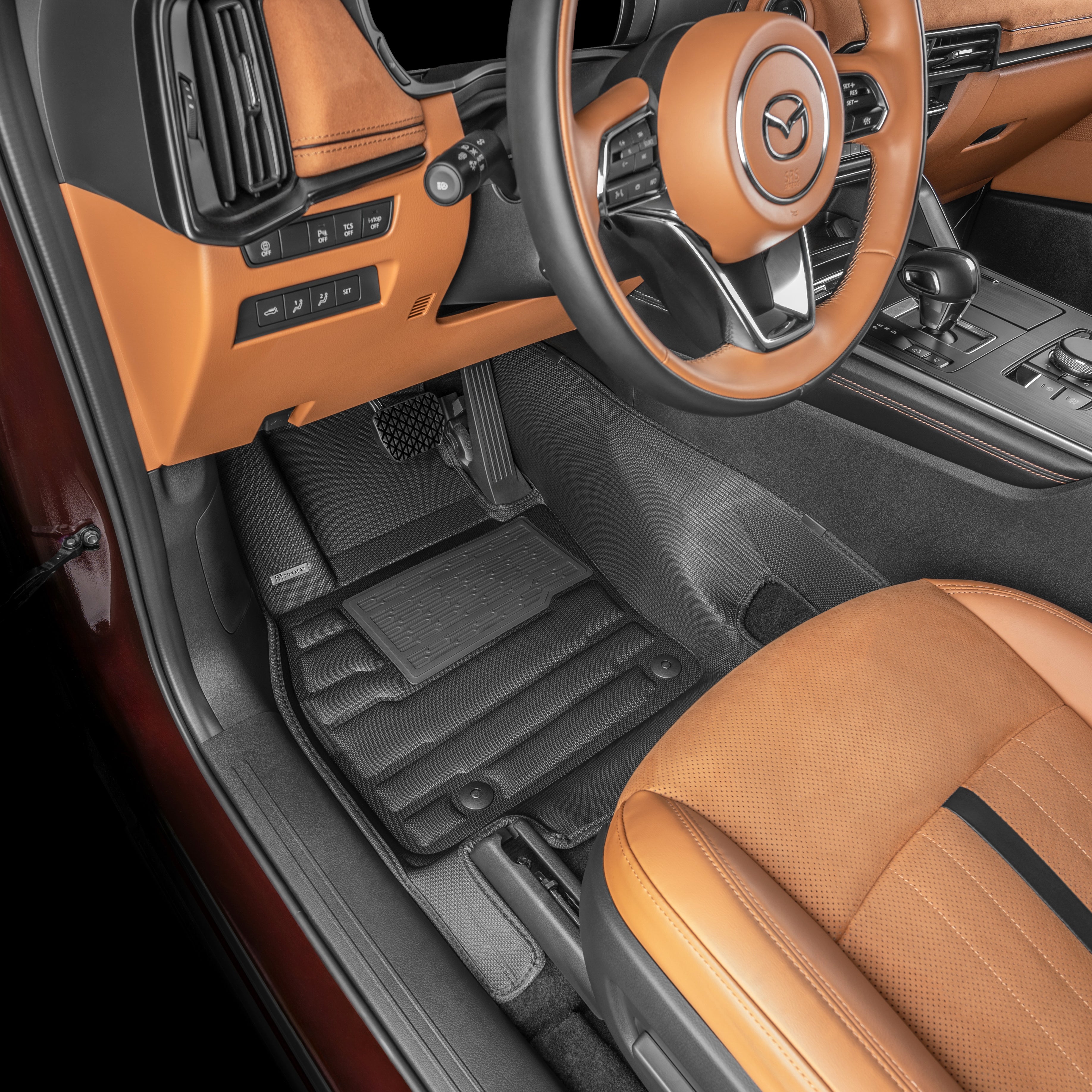 Full-Coverage Mats for 2024-2026 Mazda CX-90 6-Seater – TuxMat.ca