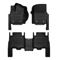 Black / Floor Mats Only / 1st & 2nd Rows ($276.80)