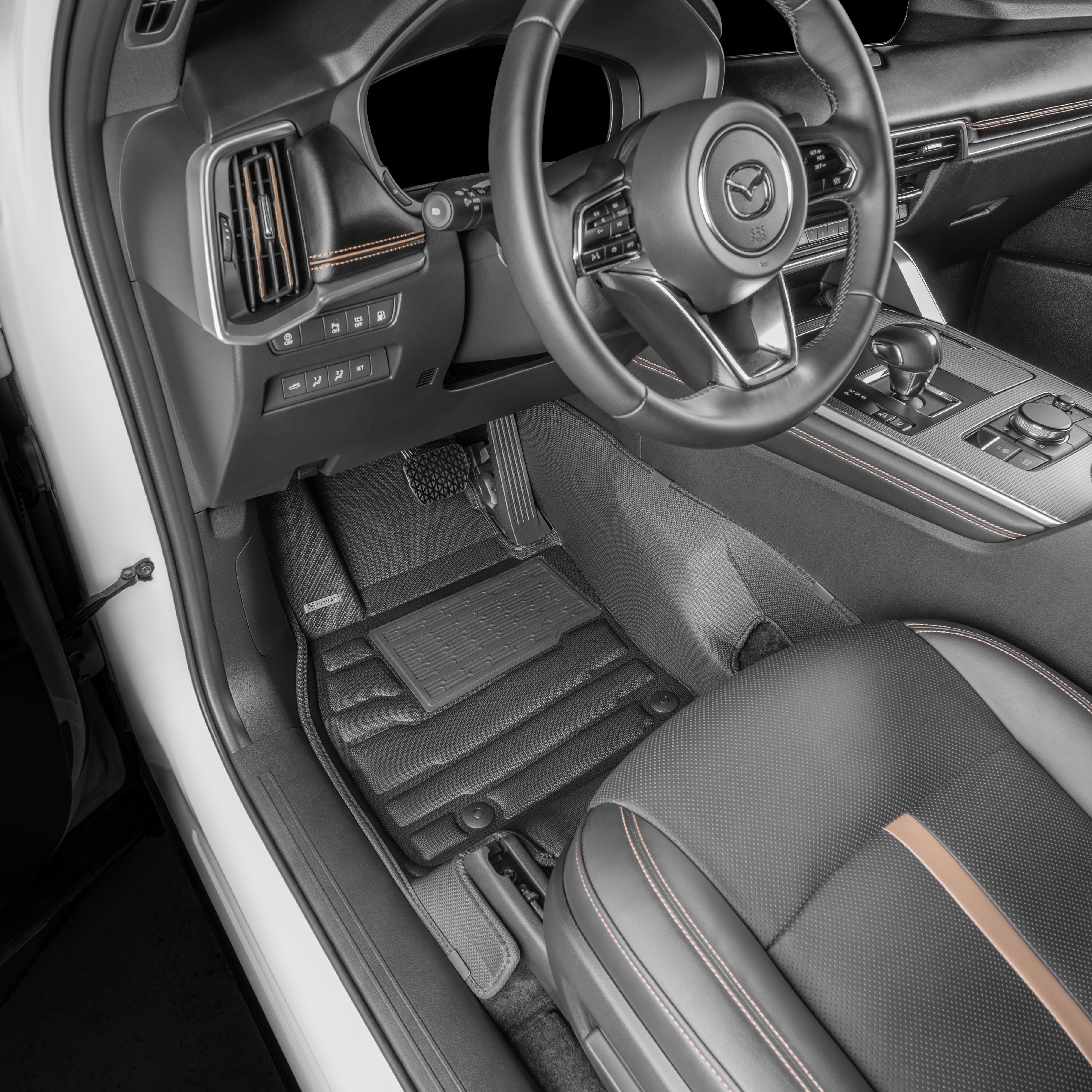 Full-Coverage Mats for 2024-2026 Mazda CX-90 7-Seater Gas – TuxMat.ca