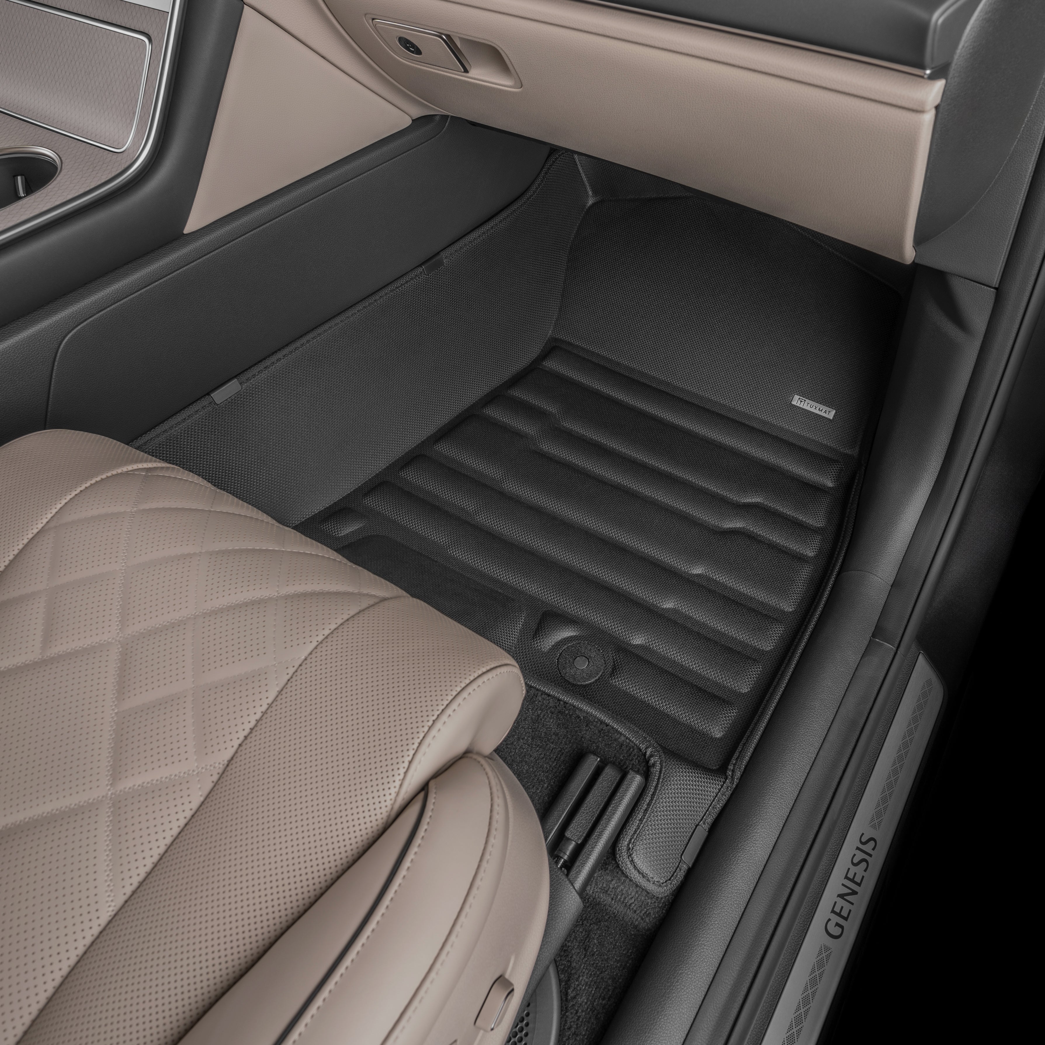 Full-Coverage Mats for 2025-2027 Genesis GV80 7-Seater – TuxMat.ca