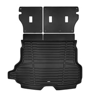 Black / Trunk Mats Only / T2D3 - SuperTrunk - With Subwoofer Only - Complete Back Seat & Trunk Coverage ($179.50)