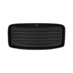 A set of black TuxMat trunk mats for Chevrolet Traverse 8-Seater models.