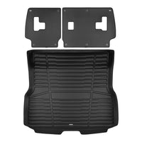 Black / Trunk Mats Only / TD3 - SuperTrunk - Complete Back Seat & Trunk Coverage ($179.50)