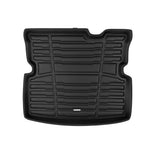 A set of black TuxMat trunk mats for Chevrolet Equinox models.