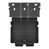 Black / Trunk Mats Only / TD4 - SuperTrunk - Complete Back Seat & Trunk Coverage ($179.50)