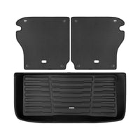 Black / Trunk Mats Only / TD3 - SuperTrunk - Complete Back Seat & Trunk Coverage ($179.50)