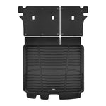 A set of black TuxMat trunk mats for Nissan Murano models.