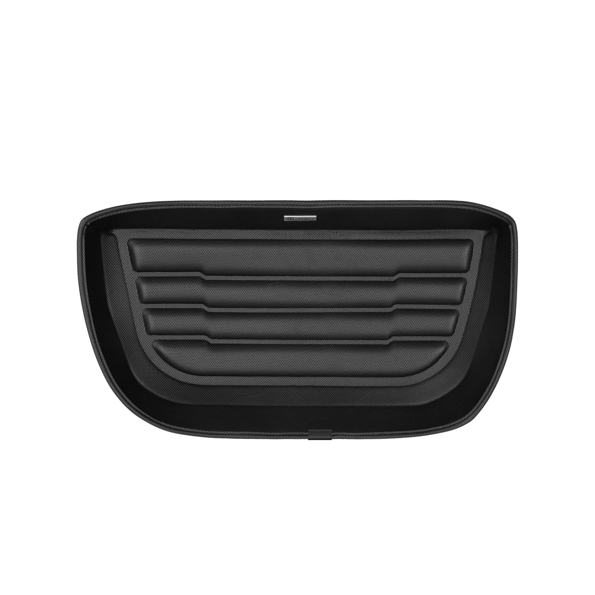 A set of black TuxMat trunk mats for Porsche 911 models.