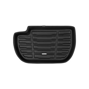 A set of black TuxMat trunk mats for Porsche 911 models.