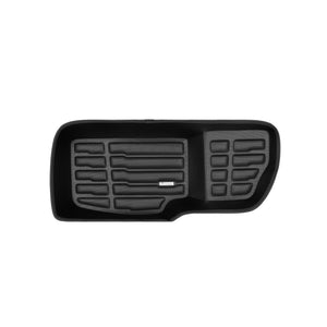 A set of black TuxMat trunk mats for Volvo EX90 models.
