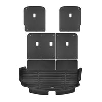 A set of black TuxMat trunk mats for Hyundai Palisade models.