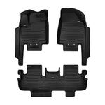A set of black TuxMat car floor mats for Audi A5/S5 models.