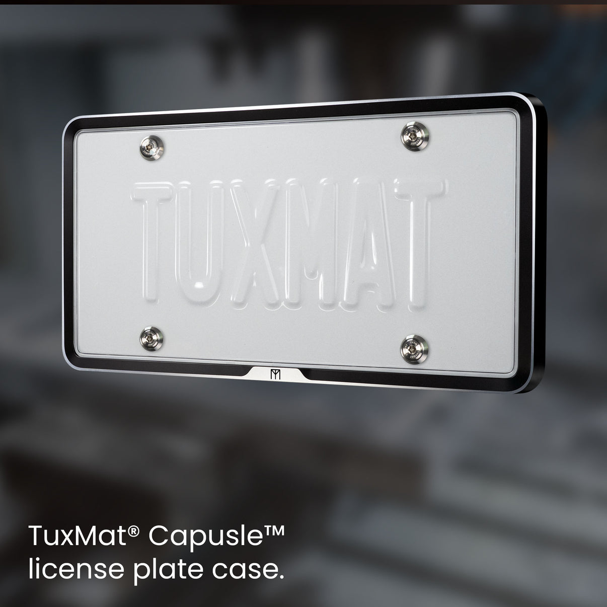 TuxMat Capsule License Plate Case