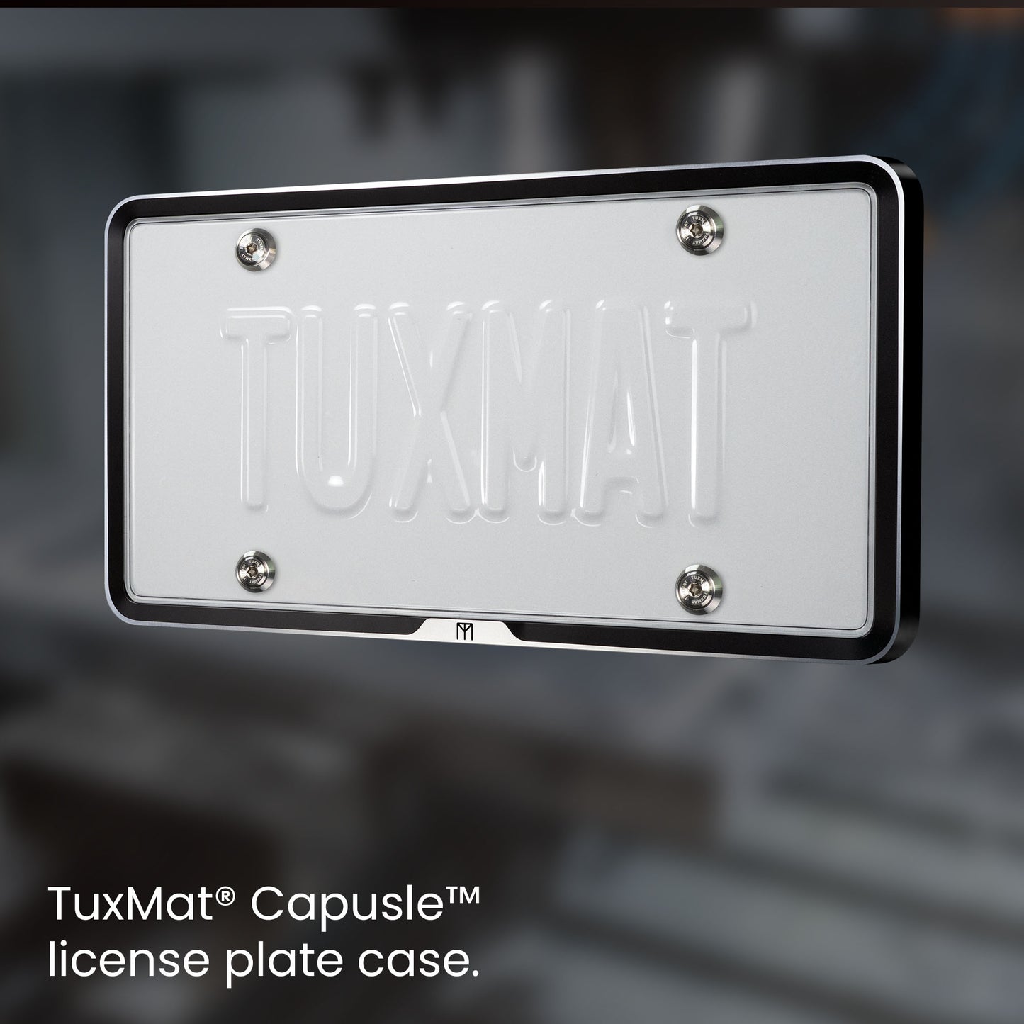 TuxMat Capsule License Plate Case