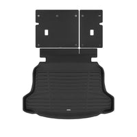 Black / Trunk Mats Only / T1D3 - SuperTrunk - Without Subwoofer Only - Complete Back Seat & Trunk Coverage ($179.50)