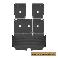 Black / Trunk Mats Only / T1ED6 - SuperTrunk - Complete Back Seat & Trunk Coverage ($199.80)