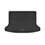 A set of black TuxMat trunk mats for Kia Niro models.