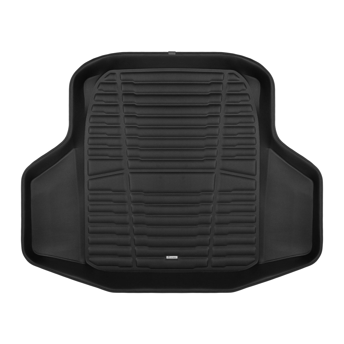A set of black TuxMat trunk mats for Honda Accord models.