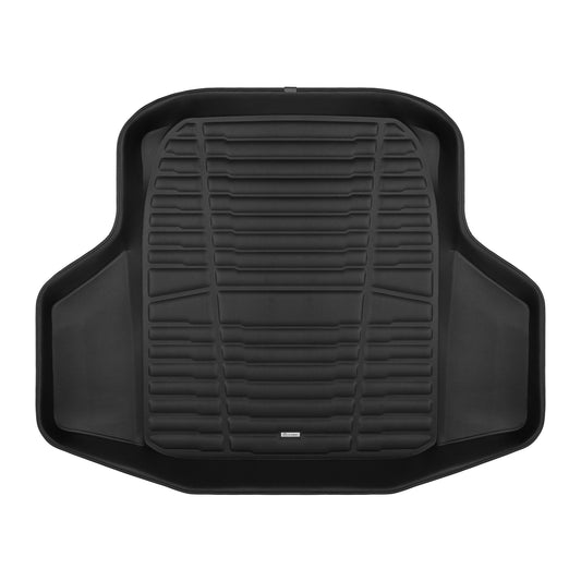 A set of black TuxMat trunk mats for Honda Accord models.