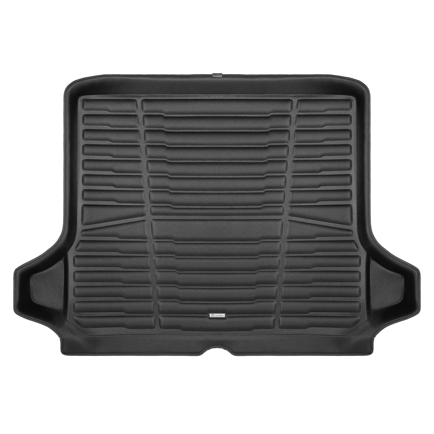 A set of black TuxMat trunk mats for GMC Terrain models.